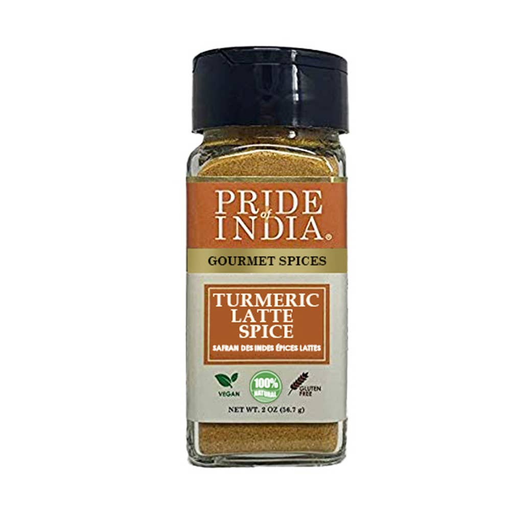 PRIDE INDIA BRANDS - Vente Mélanges d'épices séchées - Pride of India — Mélange d'épices pour latte au curcuma0