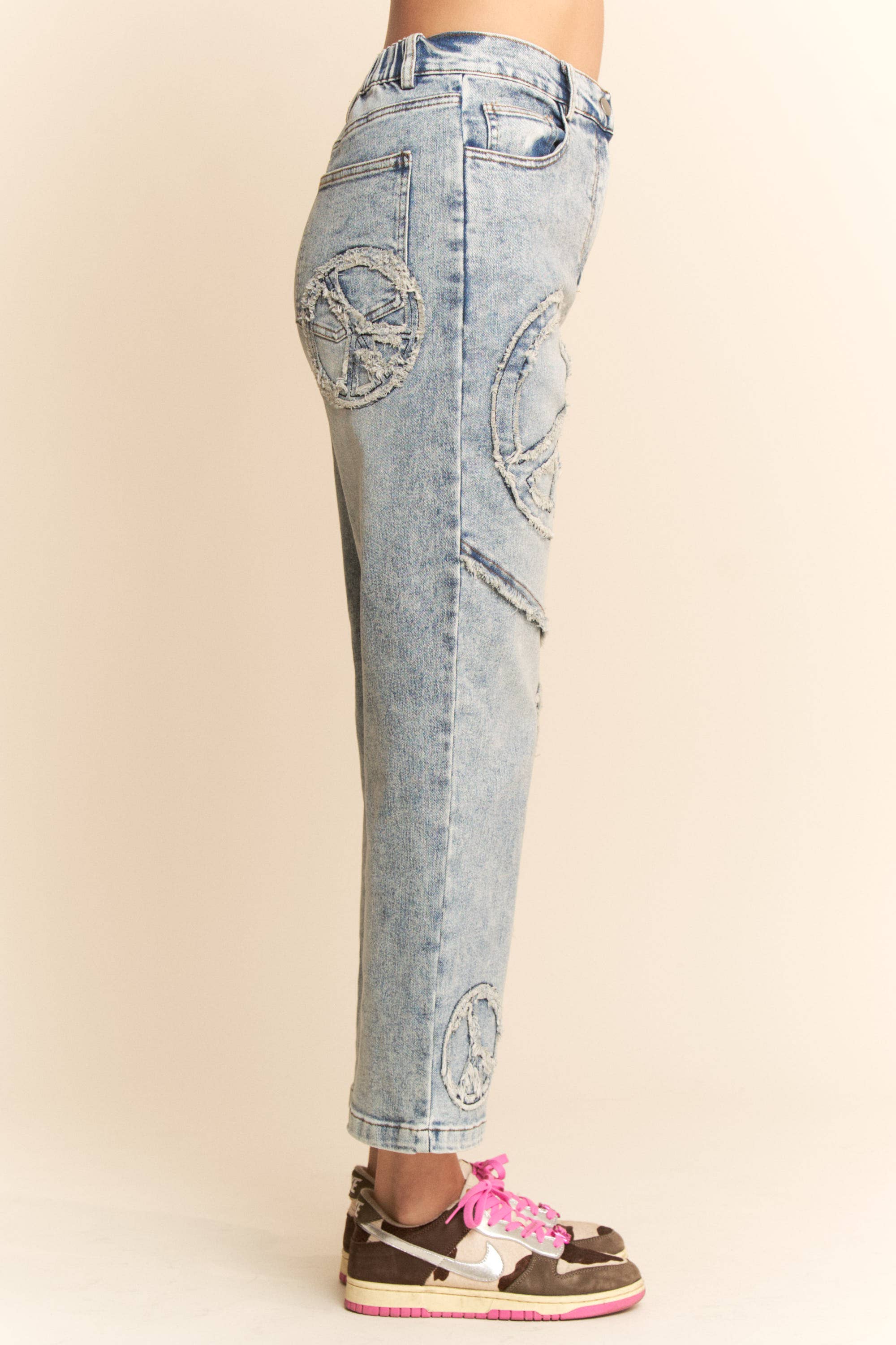 Davi & Dani – wholesale Byxor - Dam – DENIM RAKA BYXOR MED LITE STRETCH4