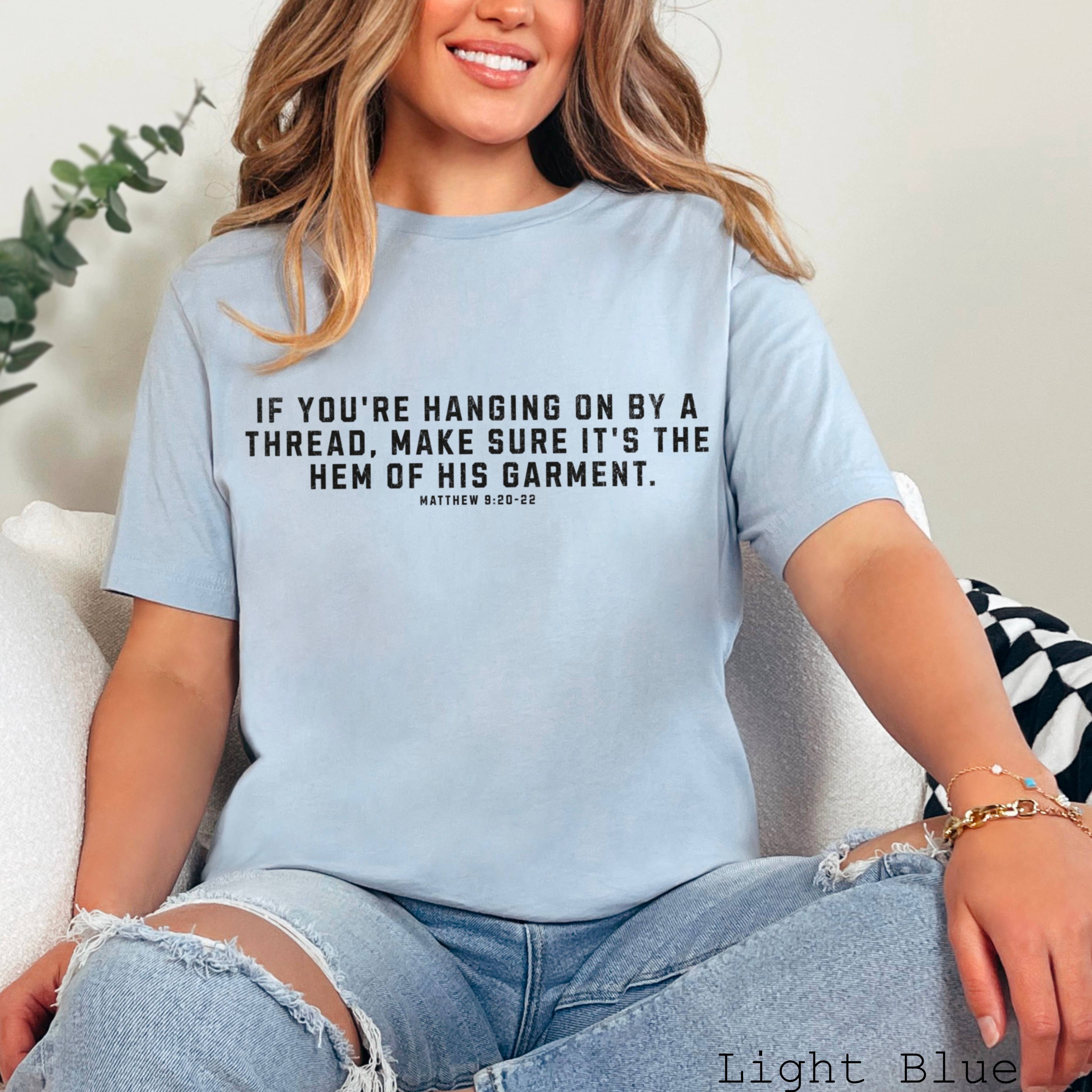 Shoppe SHC – wholesale T-shirt med logga - Dam – Om du hänger på en tråd T-shirt | Bella Canvas10