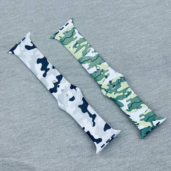 ShopTrendsNow - Wholesale Watch band/strap – Women's - Camo Camouflage Army Navy Apple Watch Band6