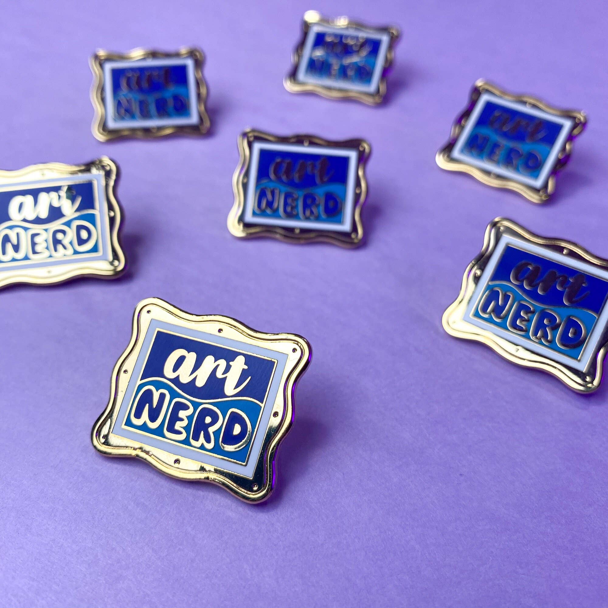 The Paint Sesh - Wholesale Lapel Pin/Button - Art Nerd Enamel Pin | Artist Accessories3