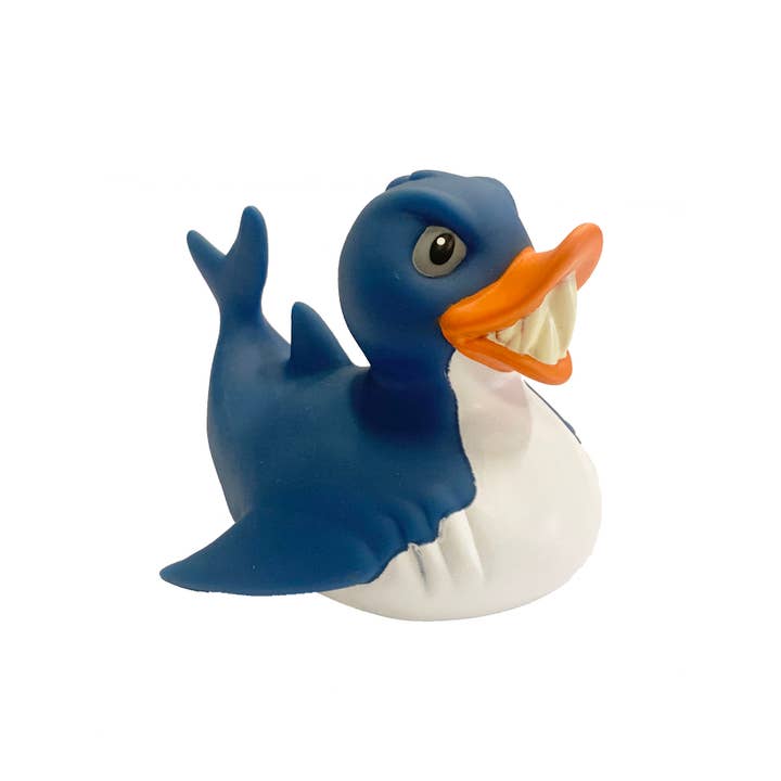 Wild Republic - Wholesale Bath Toy - Baby - Rubber Duck Shark 4"