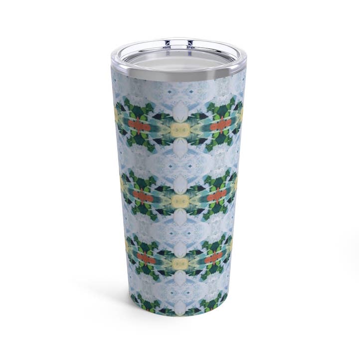 Blue Skies Tumbler 20oz for wholesale by B.Maraffi Art and Home
