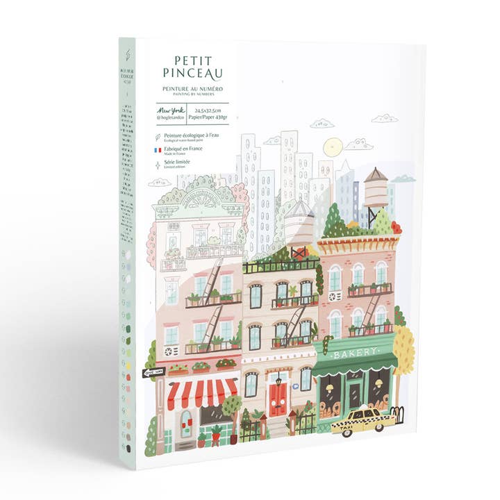 La Petite Épicerie - Wholesale Art Print - Paint by number kit - New York