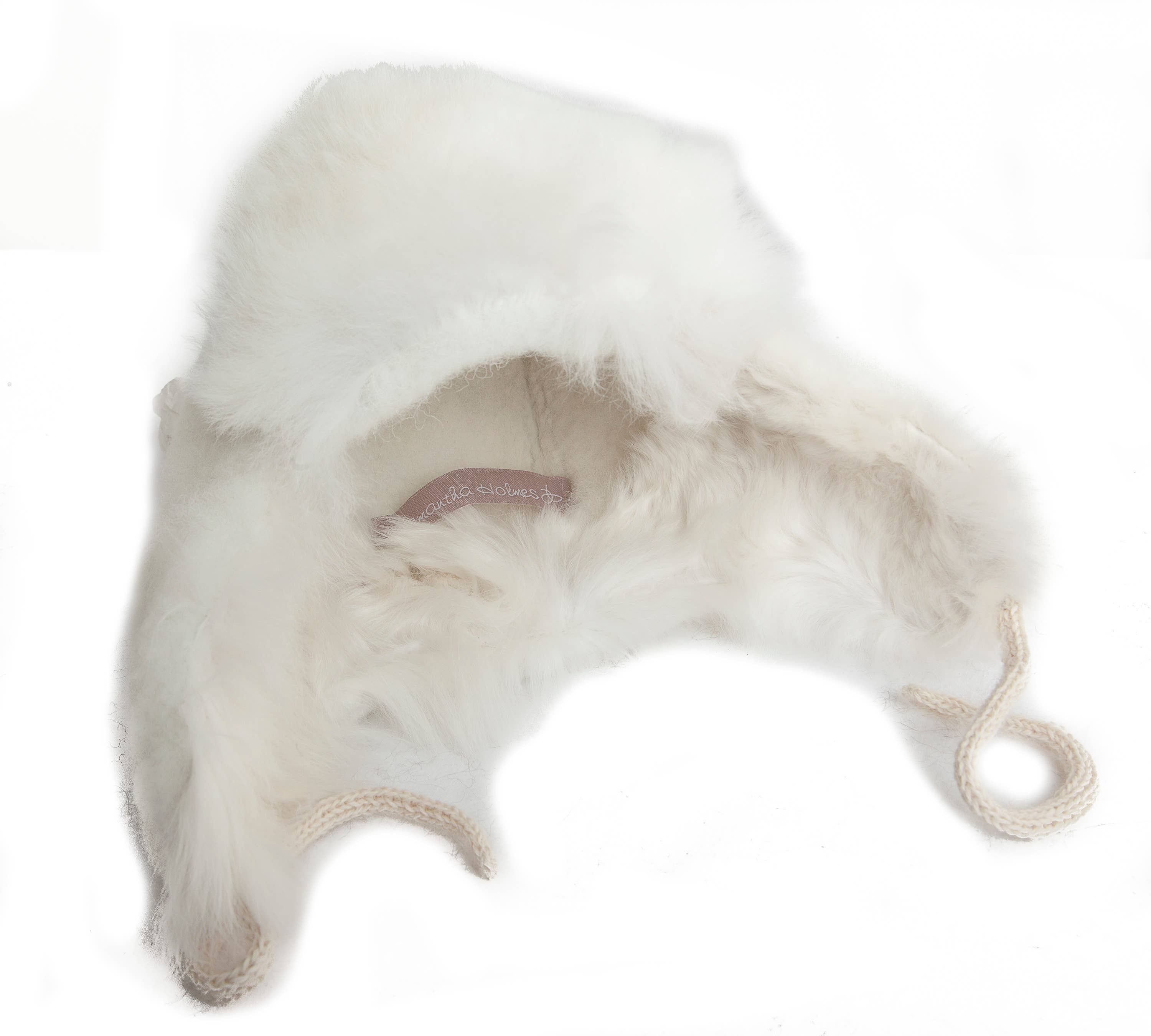 Samantha Holmes Alpaca Clothing and Gifts - Wholesale Trapper/Bomber Hat - Kids - Alpaca Fur Baby Trapper Hat - Made to Order5