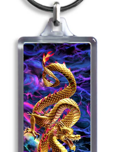 3D Royce Keyring - Dragon for wholesale by Artgame Ltd.