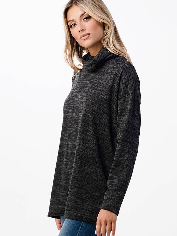 miroh - Wholesale Tunic - Women's - Cozy Cowl/Turtle neck Top1