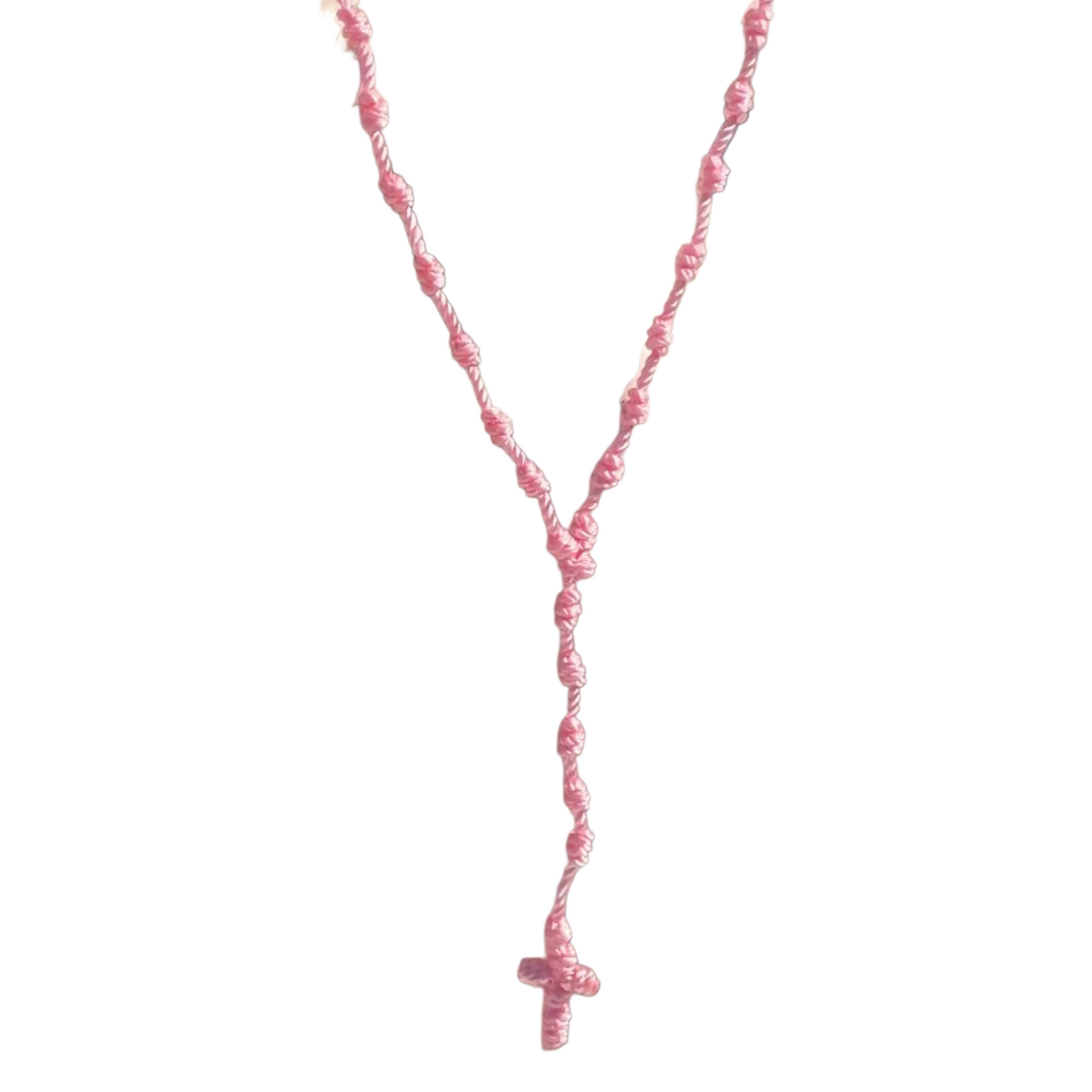 Oremus Mercy - Vendita all'ingrosso Vetrina per rivenditori - Accessori - Espositore con 48 rosari annodati colorati4