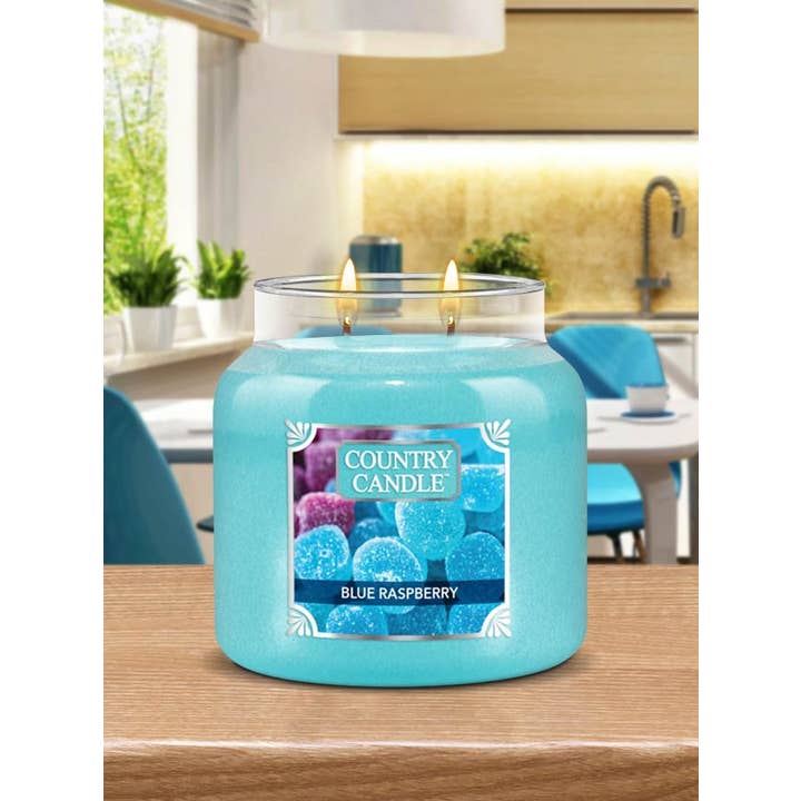 Kringle Candle Company - Wholesale Jar/Filled Candle - CC 18oz Med Jar: Blue Raspberry