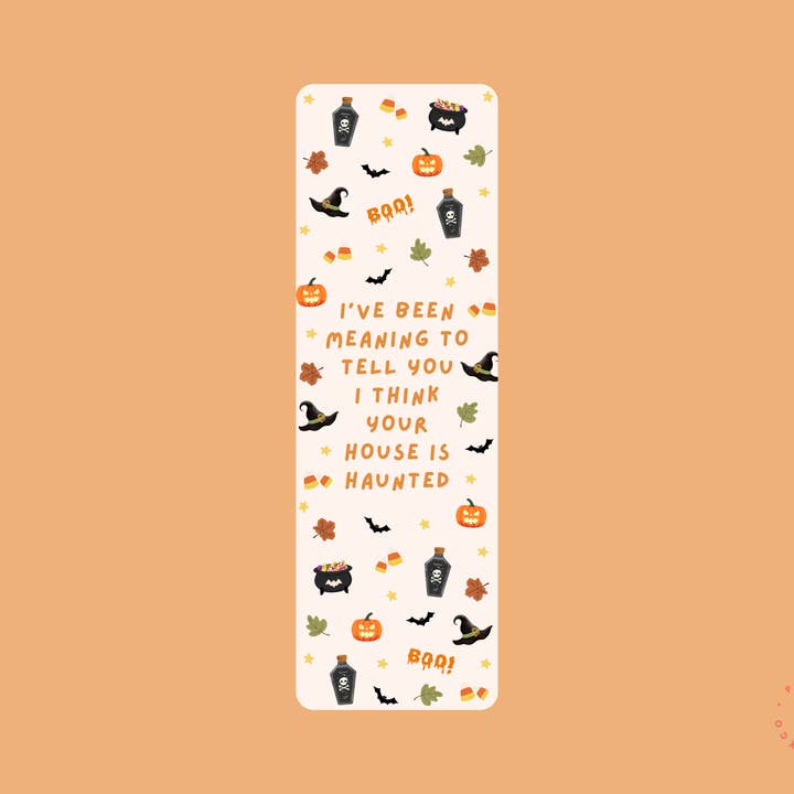 Credo che la tua casa sia infestata - Segnalibri per la vendita all'ingrosso da parte di Paperback Fable & Co.