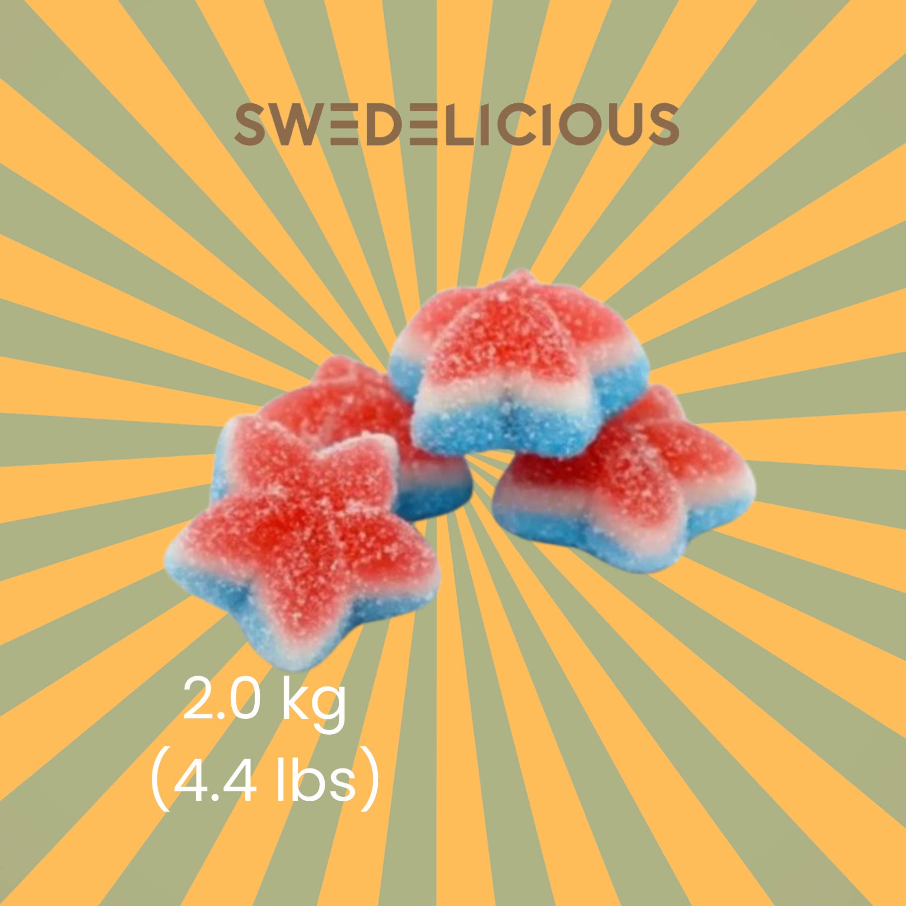 Swedelicious - Swedish Candy - Wholesale Gummy - Stardust - Swedish Candy - Pick and Mix