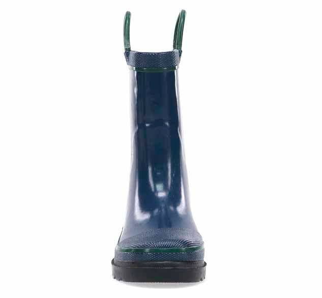 Kids Firechief 2 Rain Boot - Navy for wholesale on Faire2
