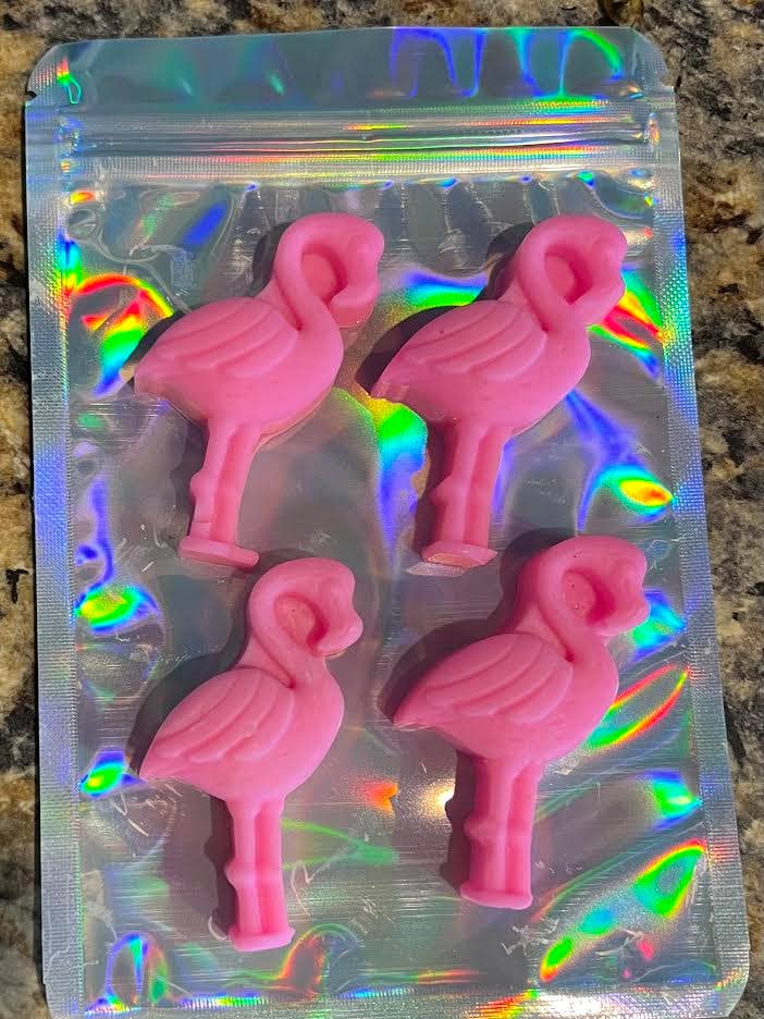 Flamingo Wax Melts - Brisk Summer Scent for wholesale by Kelsey’s Candles