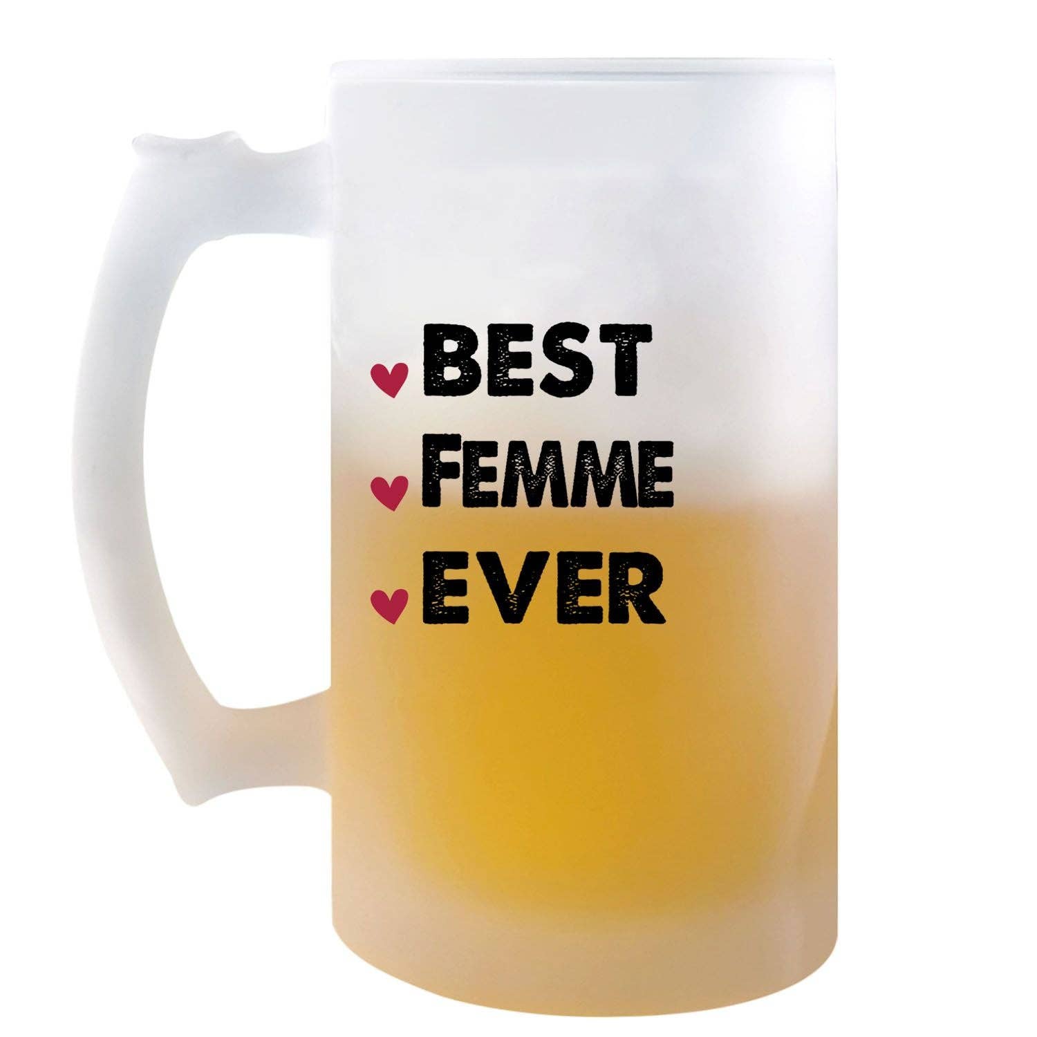Planetee - Wholesale Beer Glass/Mug - Best Femme Ever Beer Mug0