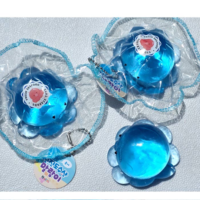 K-Wonderland - Wholesale Squishy Toy - Kids & Baby - Fresh Seafood Squishy Toy – Marine Friends Series6