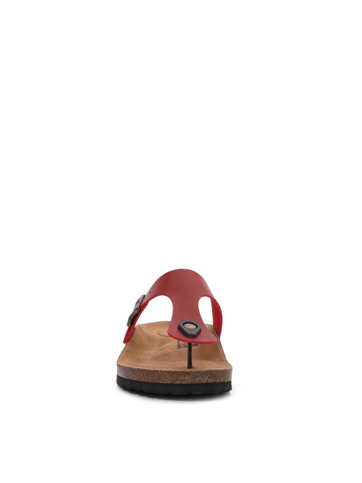 Shop Lev - Wholesale Sandals – Women's - T-Strap Soft Cork Flip Flops Sandals18