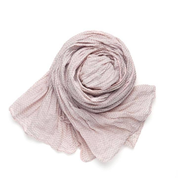 Ziggy-Dusty Rose Silber Metallic Schal für den Großhandel von halo and swan