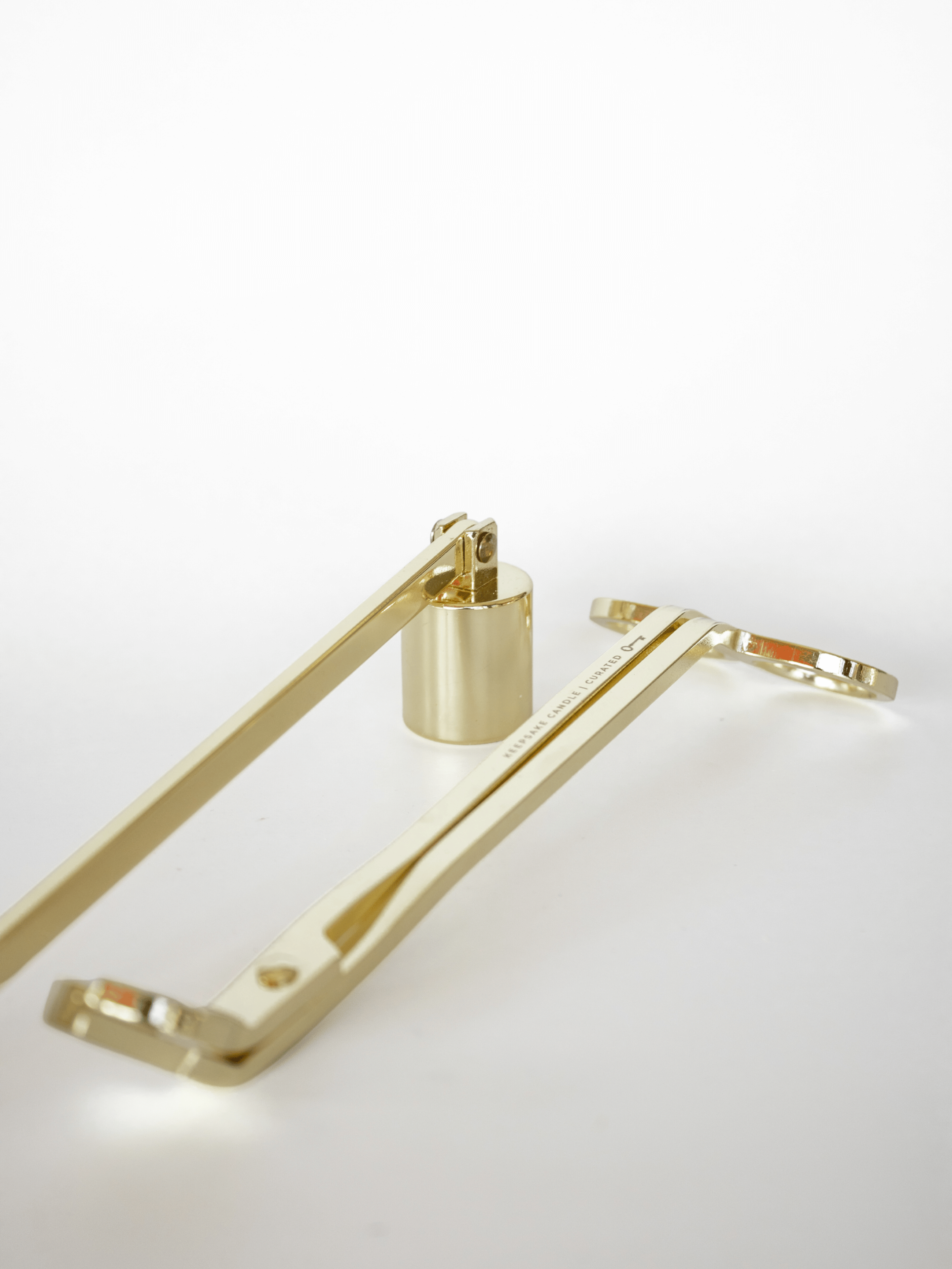 Keepsake Candle | Curated - Wholesale Candle Snuffer - Gold Wick Trimmer & Snuffer Set7