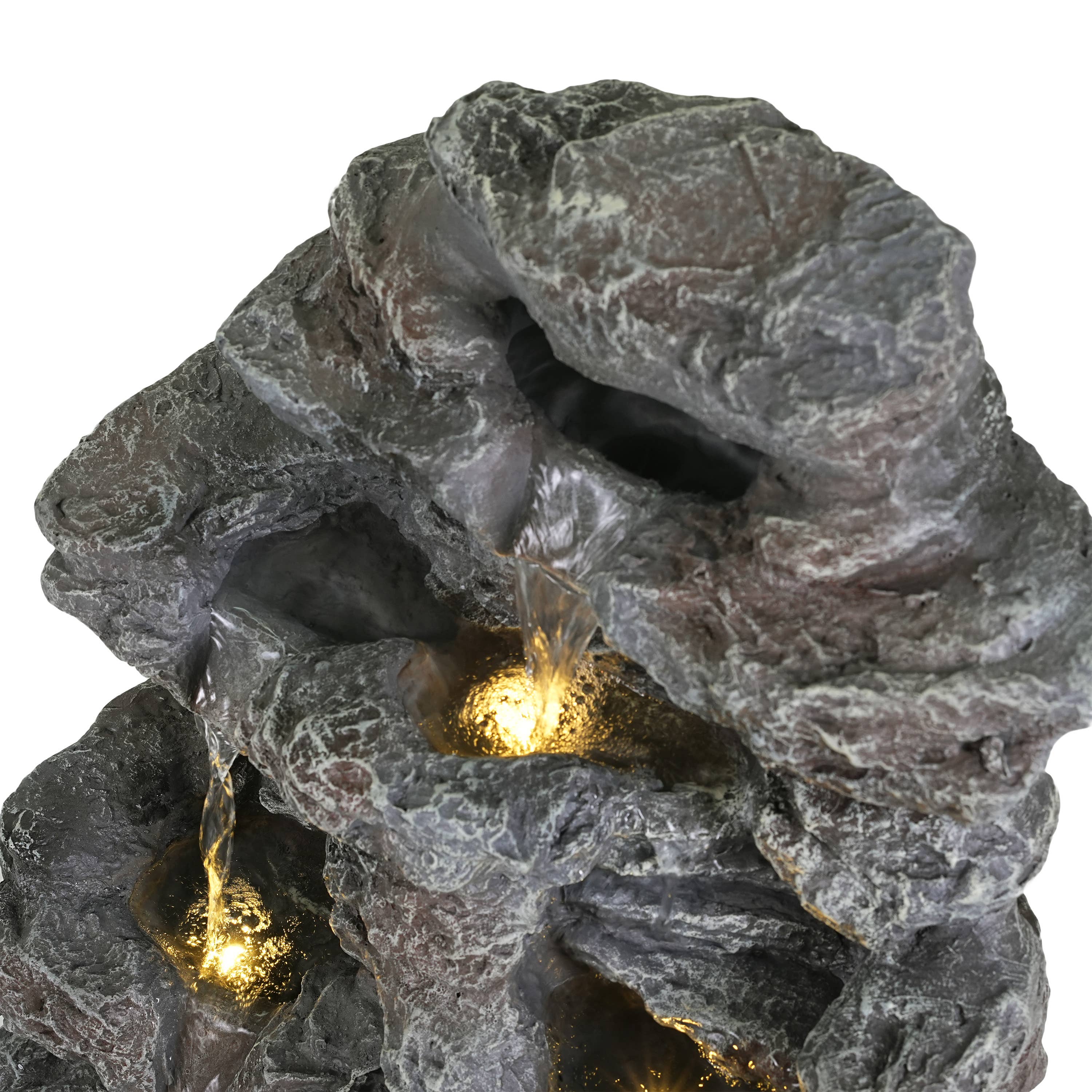 Paris Loft Inc - Wholesale Outdoor Ornament/Decor - Five-tiered concrete fountain, modern outdoor decoration10