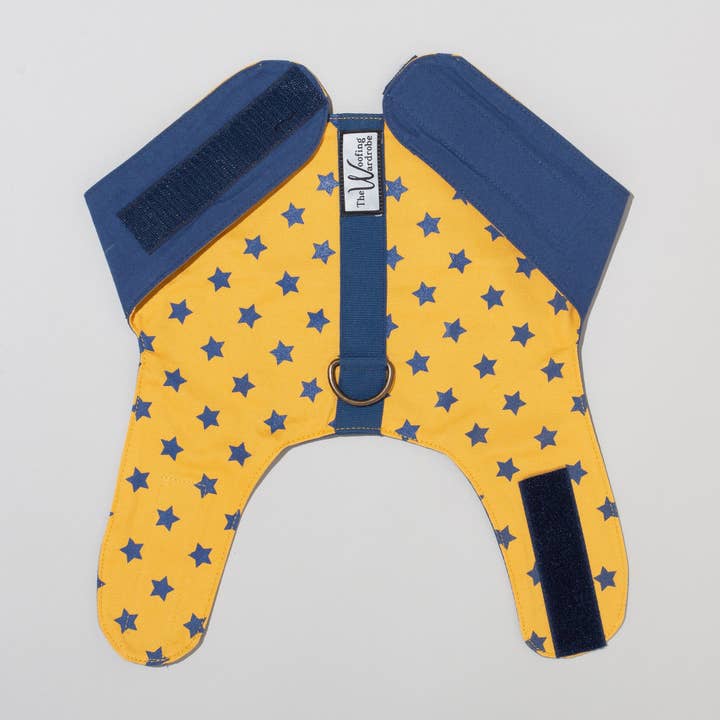 The Woofing Wardrobe - Vendita all'ingrosso Pettorina - Cani - Pettorina reversibile per cani in cotone biologico - The Amersham