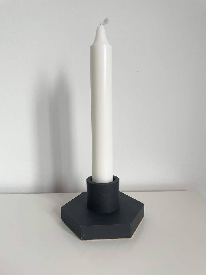 Hexagon avsmalnande ljusstake för wholesale av The Wiccan Way