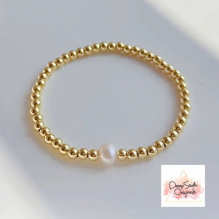 Deep South Originals, LLC - Wholesale Beaded Bracelet - Freshwater Pearl and Beaded Bracelet ~ Deep South Originals