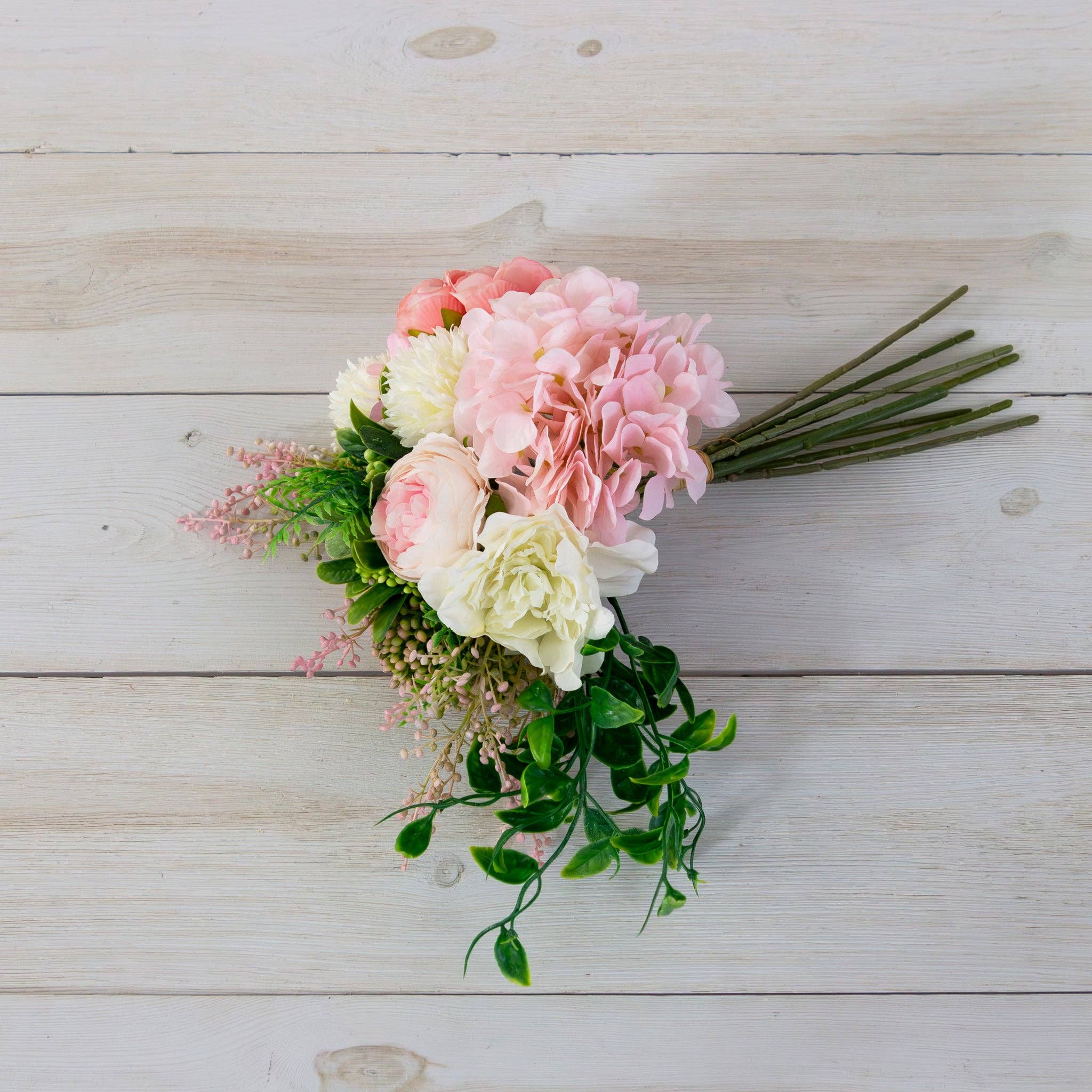 Audrey's Home & Gift – Engroshandel Kunstige blomster – Buket - Blød rødme (PC)3