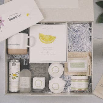 My American Goods – wholesale Bad- och kroppsvårdsset – Krya på dig-presentkorg, helt naturligt vårdpaket av Lizush