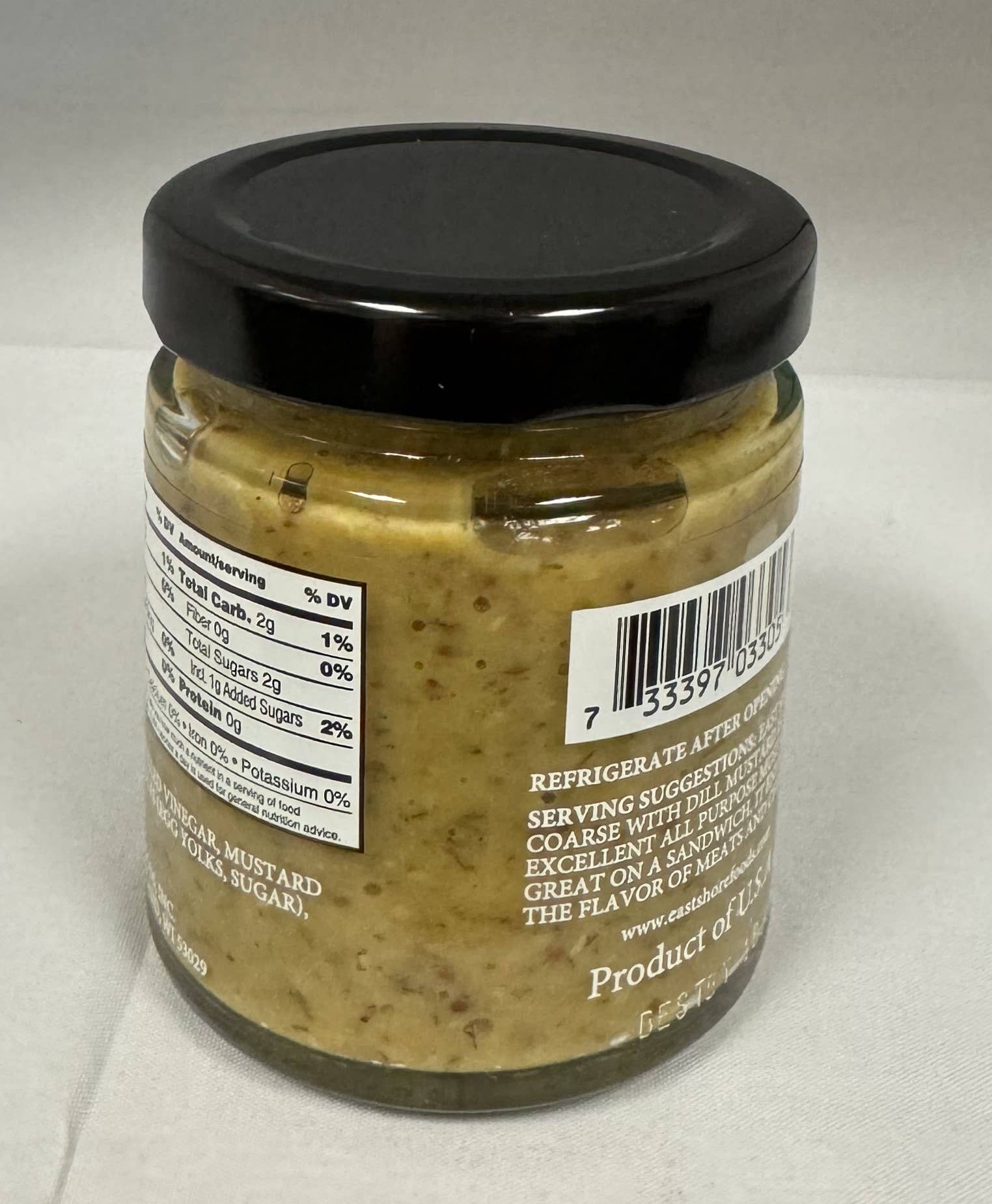 East Shore Specialty Foods, Inc. - Vente Moutarde - Moutarde East Shore - grossière avec moutarde à l'aneth - 5 oz2