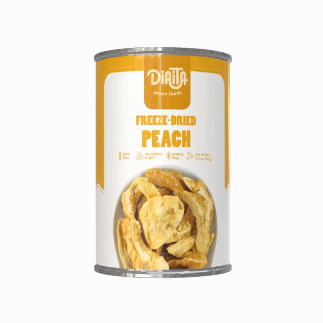 Diaita - Wholesale Dried/Dehydrated Fruit - Freeze Dried Peach Snack3