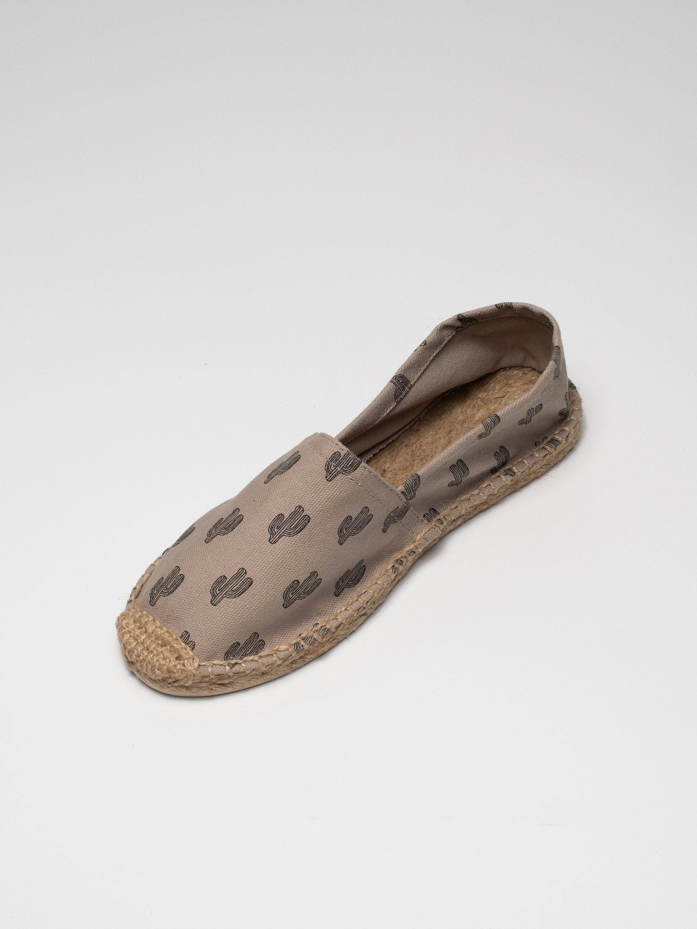 Beige My Beach Spirit Cactus Espadrilles für Damen, kaki, Größen 36-41 – 24 Paar pro Box für den Großhandel auf Faire2