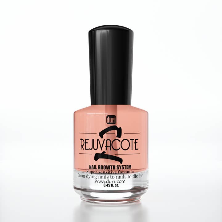 Duri Cosmetics - Wholesale Nail Hardener/Strengthener - Rejuvacote 2 Nail Growth System, Super sensitive formula, Base and Top Coat
