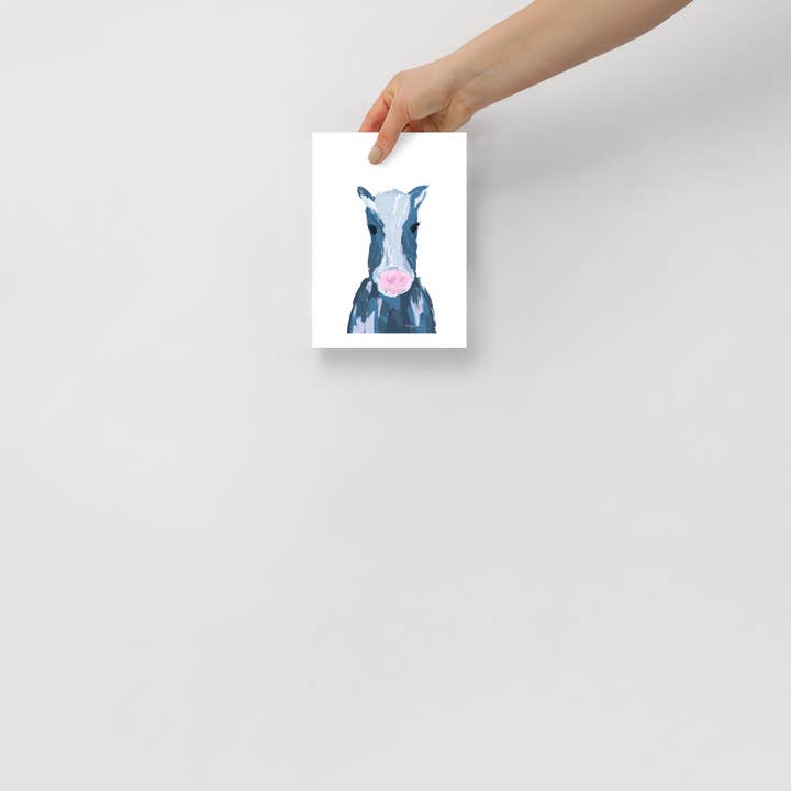 Affiche d'art "Mooey Fella" pour la vente par Celeste Addison Art