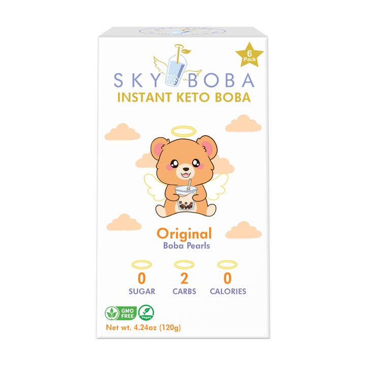Keto Original Pearls (6-pack) for wholesale by Sky Boba