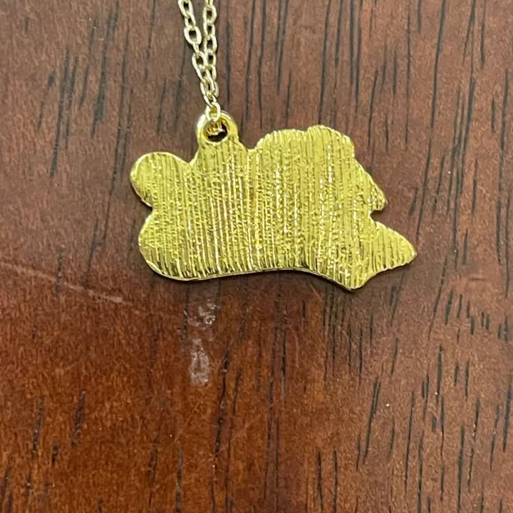 22PearlsandPoodles - Wholesale Pendant/Charm Necklace - Sigma Gamma Rho 1922 Ribbon Charm Necklace