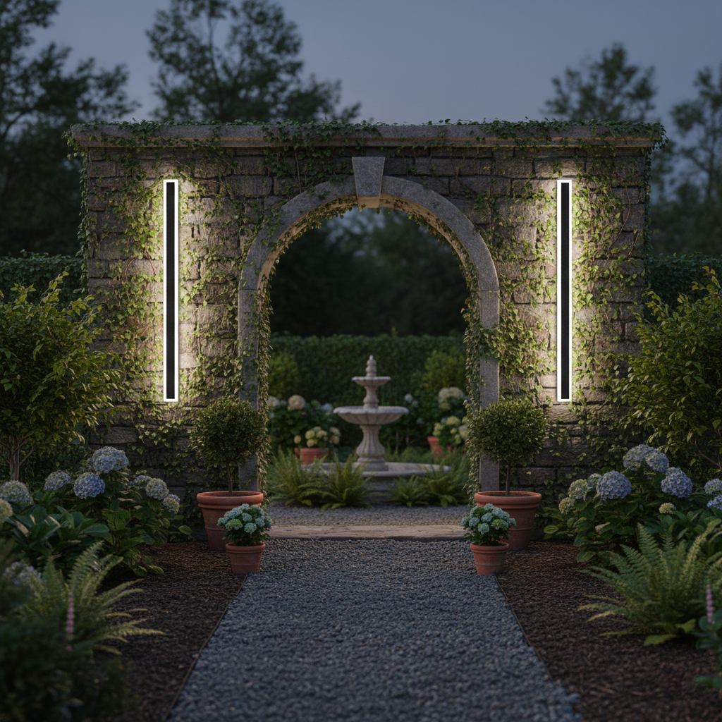 EP Design Lab - Wholesale Outdoor/Lawn Light - Set of 2 RGBW Outdoor Waterproof Rectangle Wall Light1