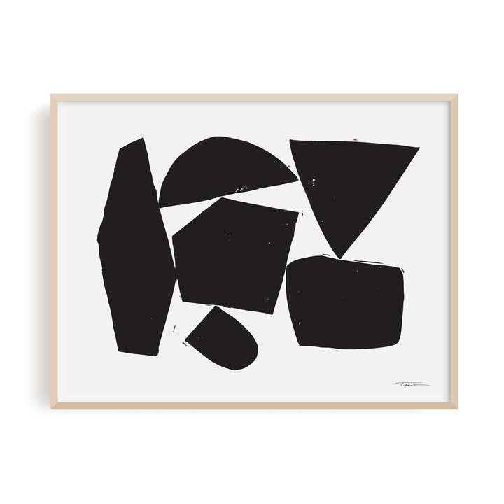 Impression artistique en V construite pour la vente par The Modern Bloc