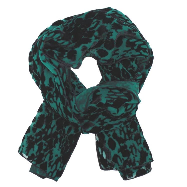 Dana Herbert - Wholesale Scarf - Women's - Burnout Velvet Scarf2