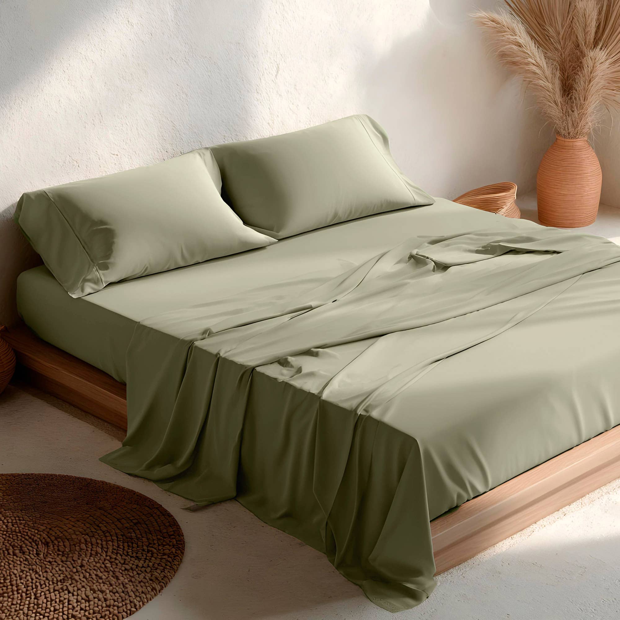 GAMUSI - Wholesale Sheet Set - 100% Cotton Soft Sheet Set 144 Thread Count - 3/4 Pieces18