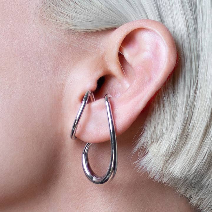 outofoffice - Wholesale Cuff/Wrap Earrings - London Gold Ear Cuff Unique Earring Statement Set3