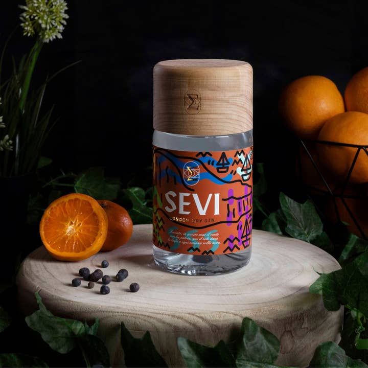 SEVI - Wholesale Gin - SEVI GIN - CITRUS LONDON DRY GIN - ORANGE1
