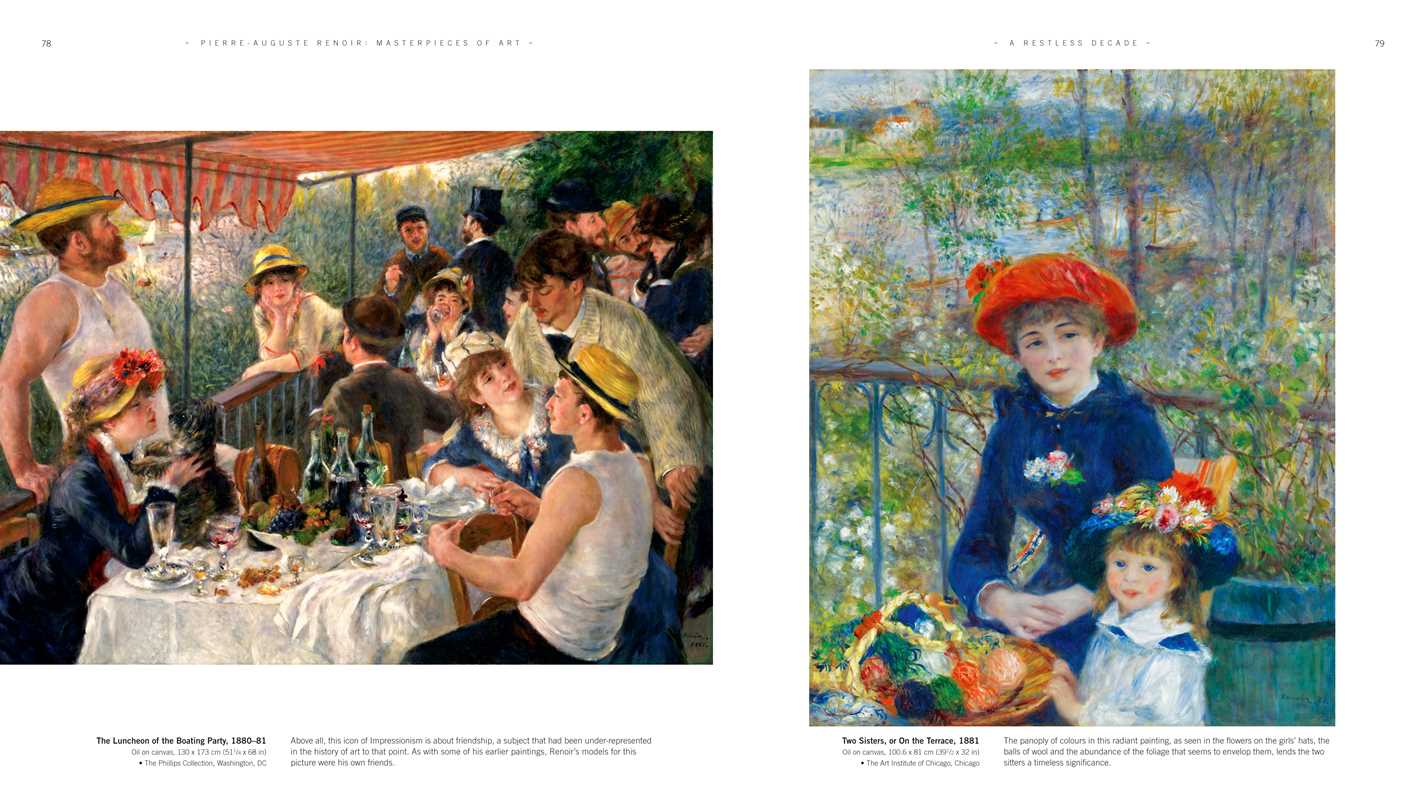 Simon & Schuster - Wholesale Arts & Entertainment Book - Pierre-Auguste Renoir Masterpieces of Art by Dr Julian Beecroft3