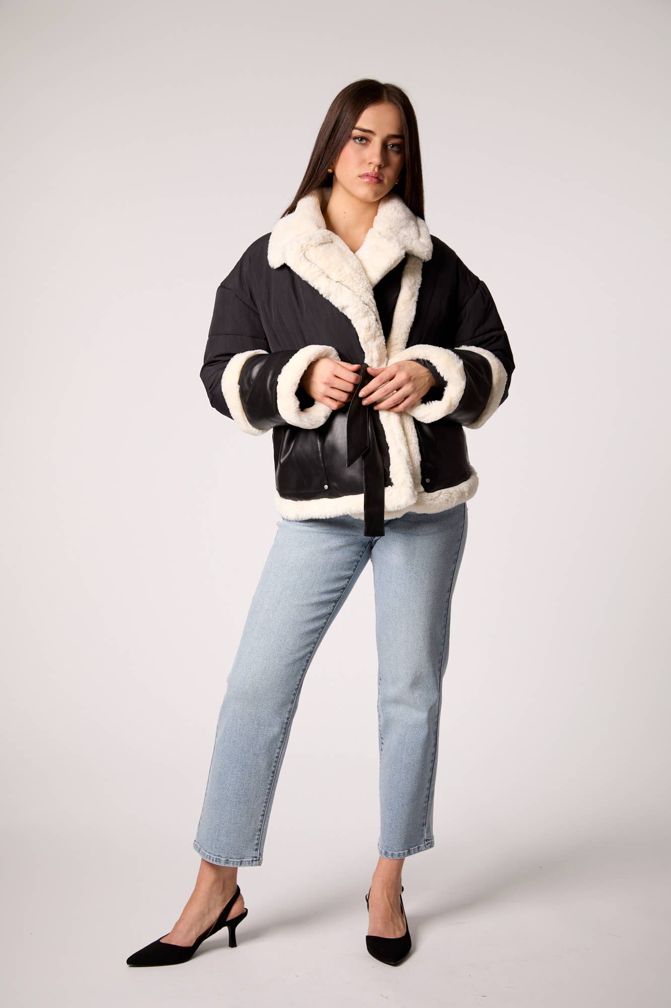 Blue Revival – wholesale Dunjacka - Dam – Baby dess kalla Wrap Puffer3