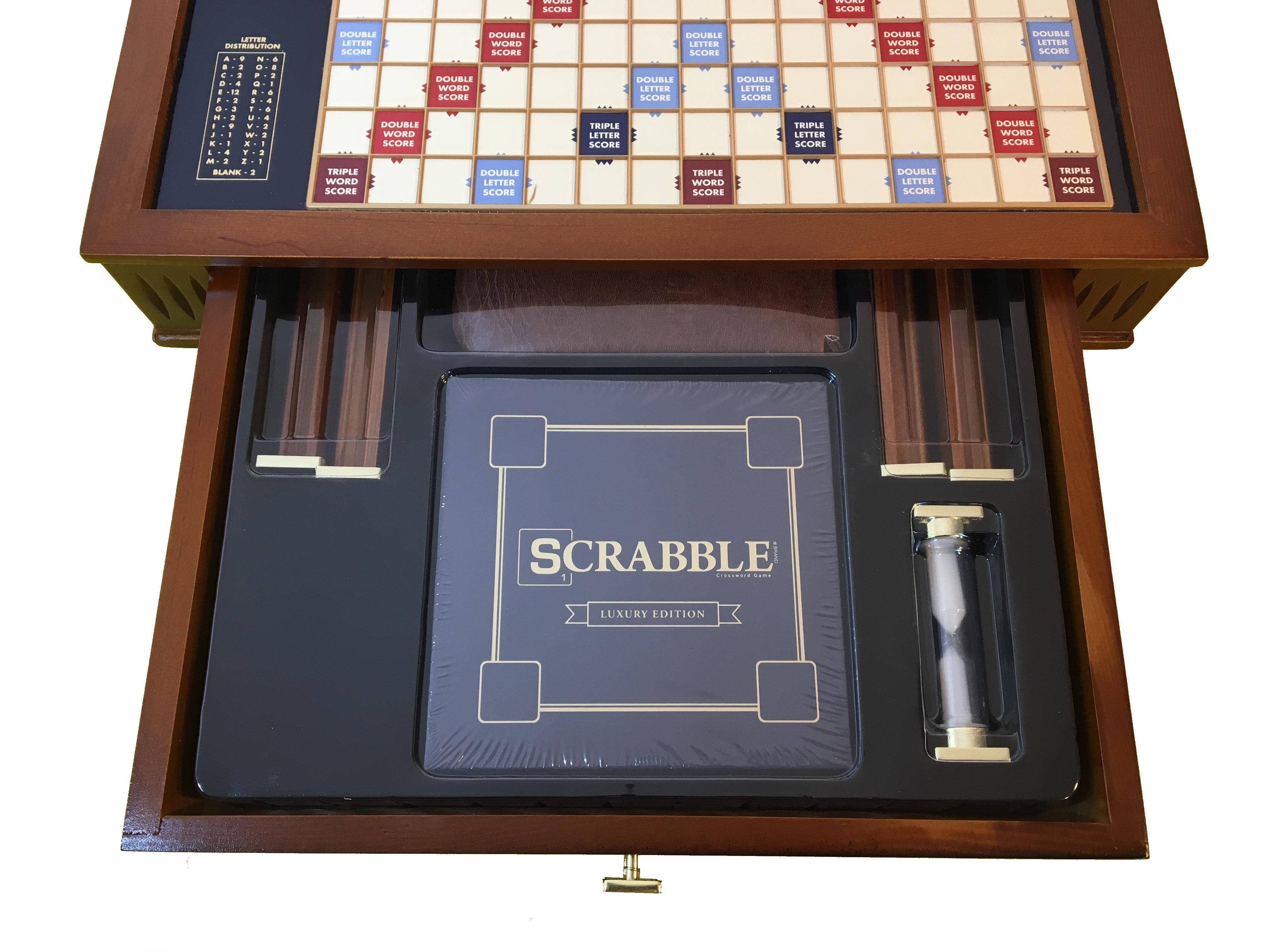 WS Game Company - Wholesale Board Game - Scrabble Trophy Edition with Rotating Game Board6