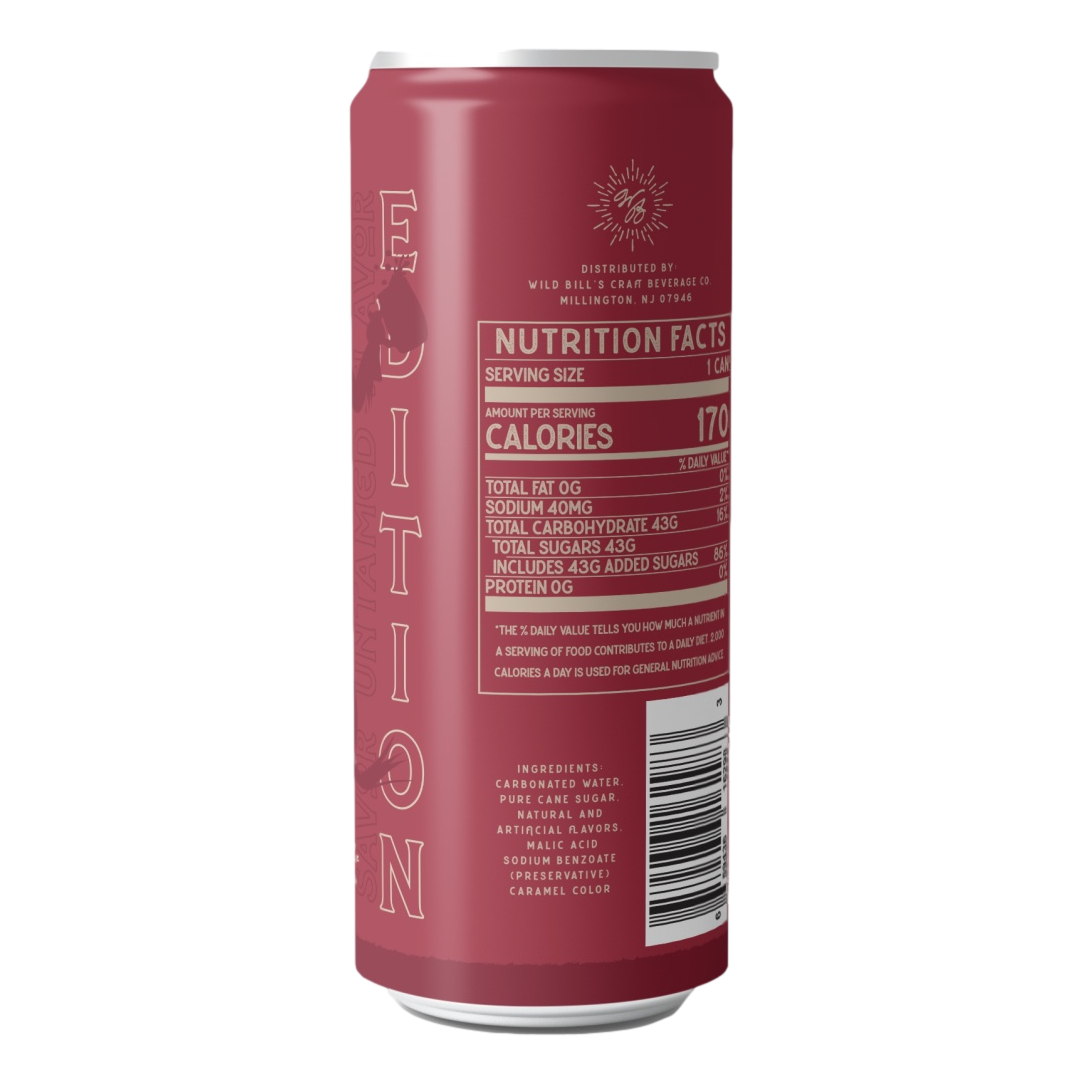 Wild Bill’s Craft Beverage Co. - Wholesale Soda/Carbonated Drink - Apple Pie - Premium Cane Sugar Soda, 12-Pack, Cans8
