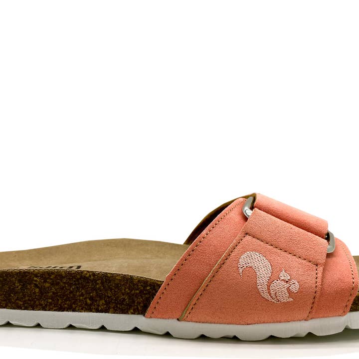 thies 1856 ® Eco Bio Hug Sandal vegan salmon for wholesale by thies