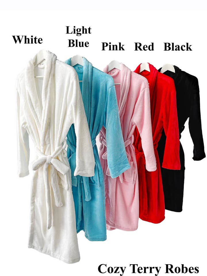 Sisters G Kids - Wholesale Robe - Unisex - Plush Bathrobes for Women and Men6