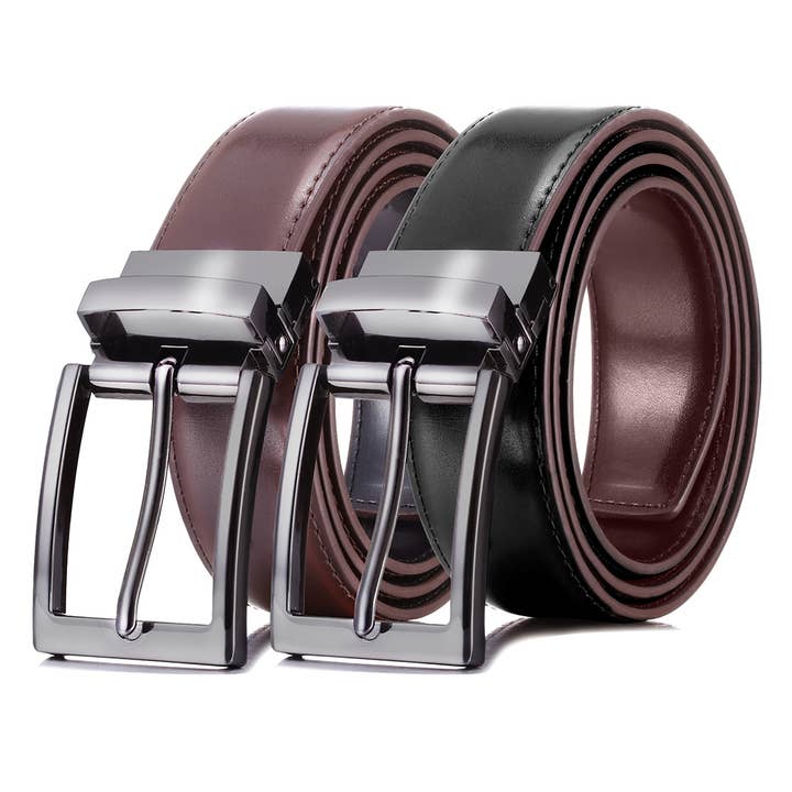 Mio Marino - Wholesale Belt - Men's - Chameleon Buckle Leather Belt2