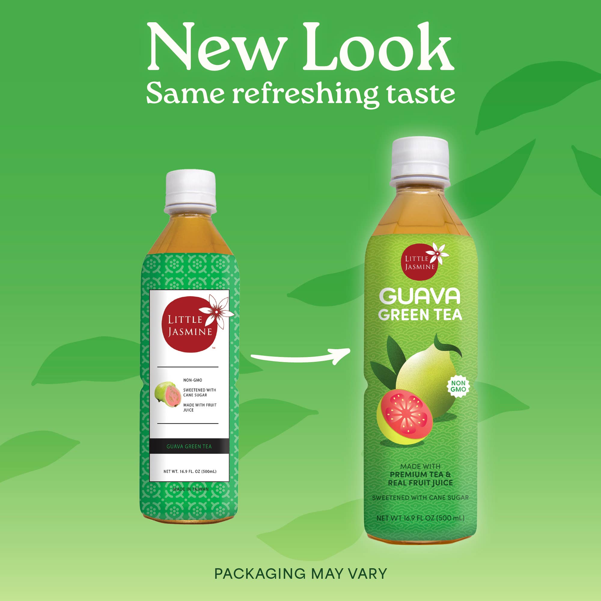 Arroyo Kitchen by Little Jasmine - Wholesale Iced Tea - Guava Green Tea - 16.9 fl oz - Fruit Tea RTD Beverage1