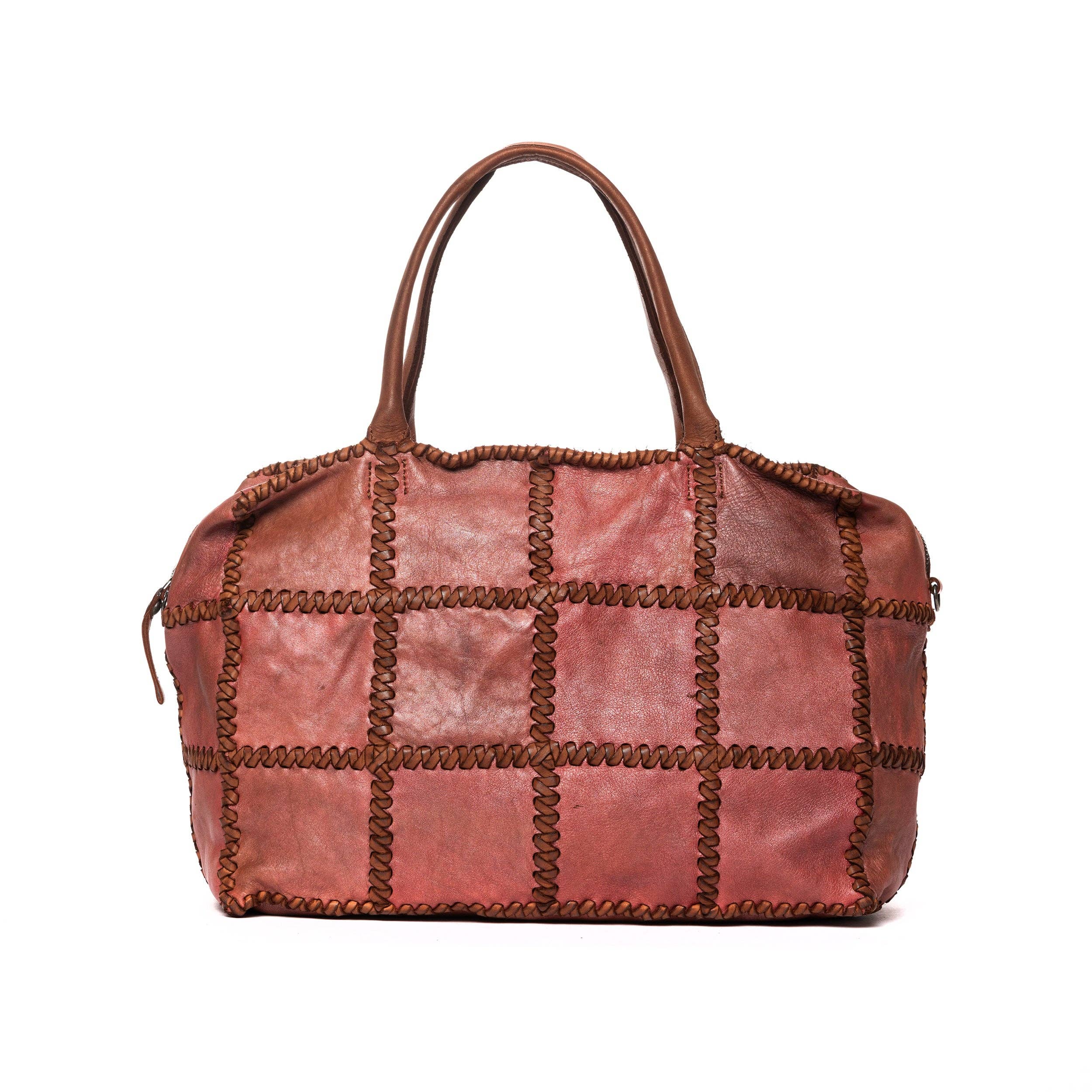 Civico 93-Pulicati - Venta al por mayor Bolsa de asa- Mujer - Bolso de cuero Emily, bolso de mano hecho en Italia8